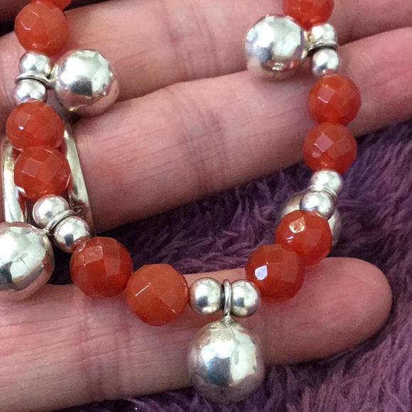 NWT Dimonique Dinouart Designs Sterling Silver & Natural Gemstone Bracelet. - Picture 4 of 6